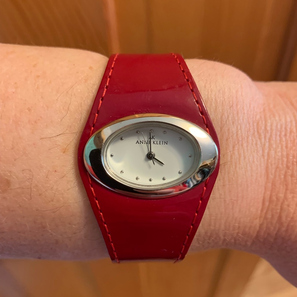 Anne Klein red watch